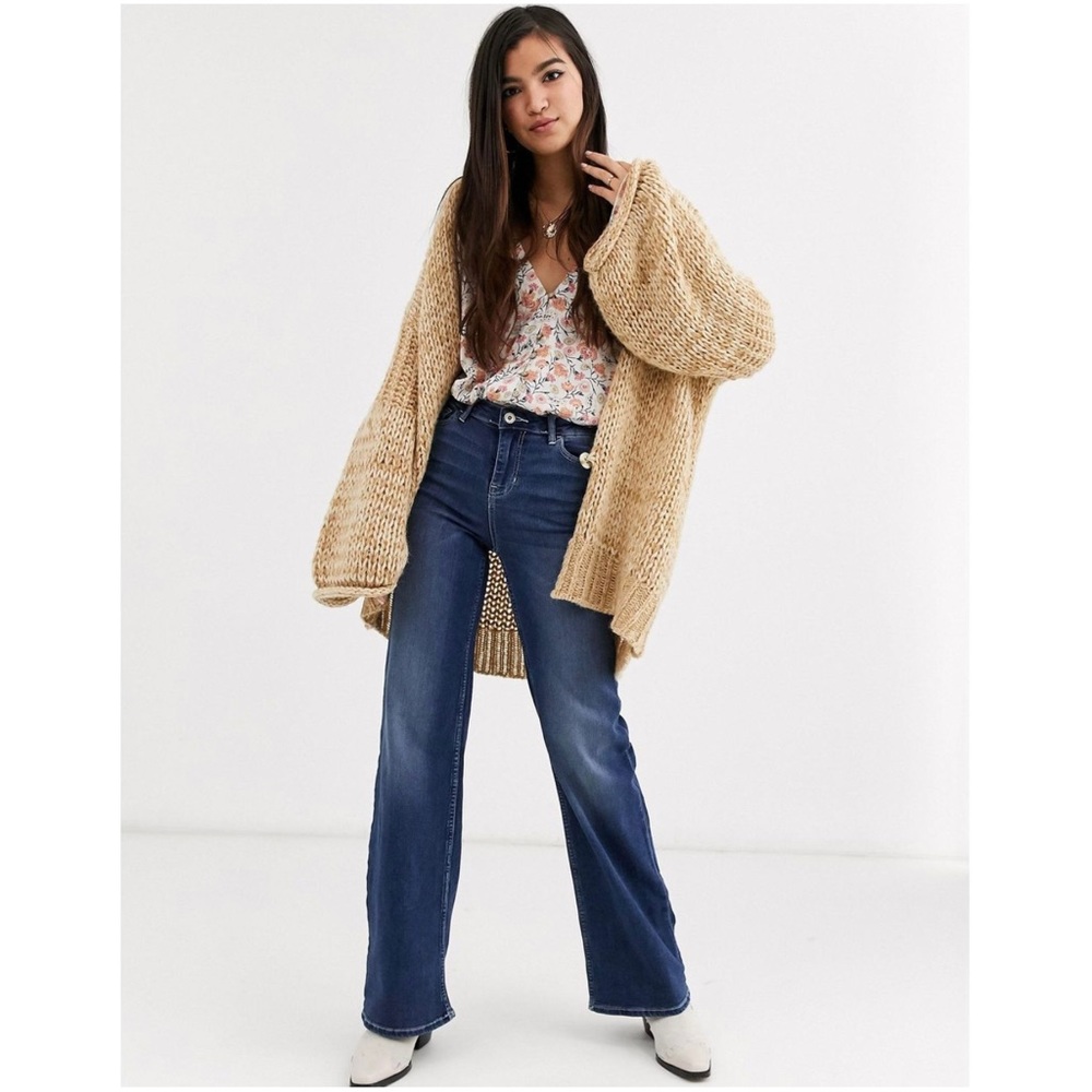 NWT | Free People Home Town Cardigan Chunky Knit Oversized | Size US XL - Picture 12 of 16